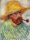 Self-Portrait with Straw